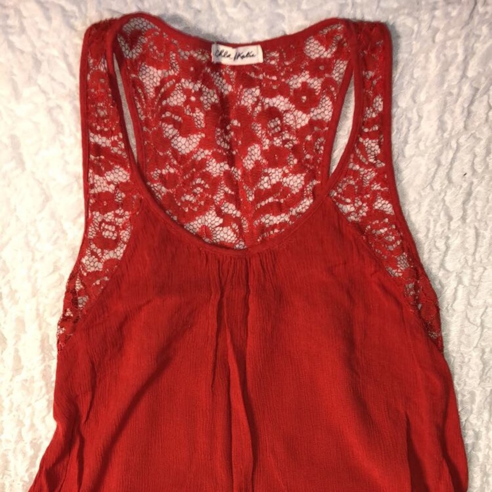 CHLOE AND KATIE red tank top